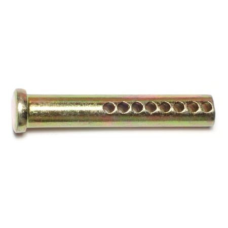 Midwest Fastener Clevis Pin, 7/16 in Dia, Steel 62645